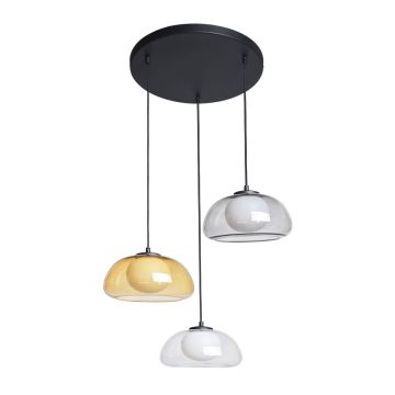 Lampa wisząca Ainale PND-54637-3-BK-SG 3x7W/G9 IP20 od Italux