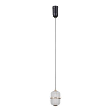 Lampa wisząca Alani PND-34375-1-BK 3000K 1x6W/LED 588lm IP20 od Italux