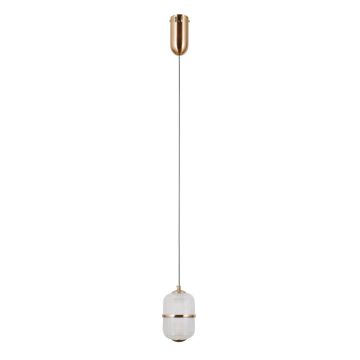 Lampa wisząca Alani PND-34375-1-HBR 3000K 1x6W/LED 588lm IP20 od Italux