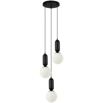 Lampa wisząca Aldeva PND-02340-3S-BK 3x40W/E27 IP20 od Italux