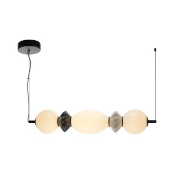 Lampa wisząca Balos PND-94921-3A-BK 3000K 1x14W/LED 1600lm IP20 od Italux