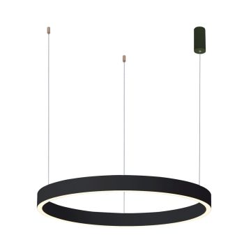 Lampa wisząca Brasco PND-56215-080RPP-BK-3KS4K-TRDIMM 3000K|4000K 1x60W/LED 4500lm IP20 od Italux