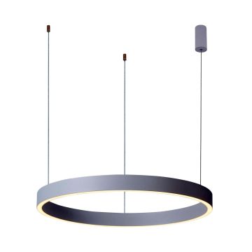 Lampa wisząca Brasco PND-56215-080RPP-WH-3KS4K-TRDIMM 3000K|4000K 1x60W/LED 4500lm IP20 od Italux