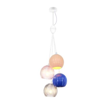 Lampa wisząca Cases PND-94794-4A-MLTI 4x40W/E14 IP20 od Italux