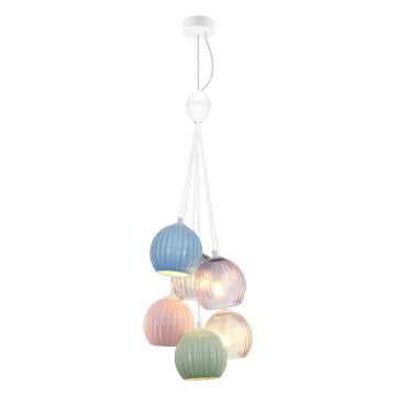 Lampa wisząca Cases PND-94794-6B-MLTI 6x40W/E14 IP20 od Italux