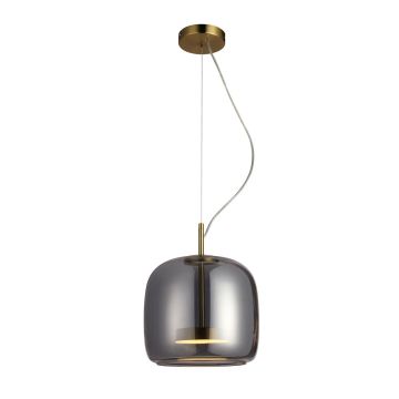 Lampa wisząca Caste PND-17760A-BRSS-SG 3000K 1x10W/LED 850lm IP20 od Italux