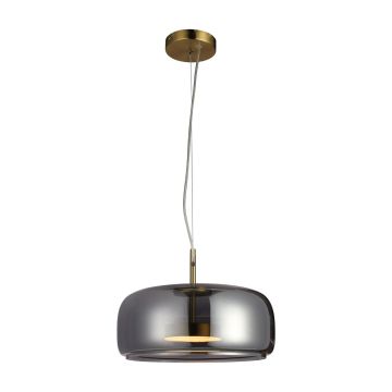 Lampa wisząca Caste PND-17760B-BRSS-SG 3000K 1x10W/LED 850lm IP20 od Italux