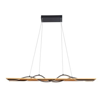 Lampa wisząca Conato PND-23848-30W-BK-GD 3000K 2x35W/LED 1200lm IP20 od Italux