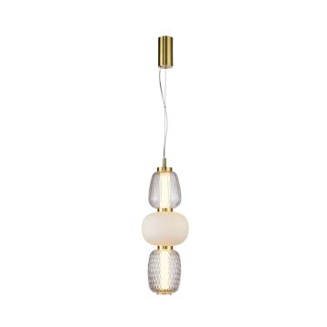 Lampa wisząca Eris PND-98374-28W-GD 3000K 1x28W/LED 3748lm IP20 od Italux