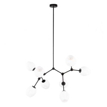 Lampa sufitowa Ferral PND-75075-8-BK-WG 8x40W/E27 IP20 od Italux