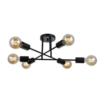 Lampa sufitowa Formio PND-4052-6-BL 6x40W/E27 IP20 od Italux