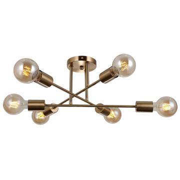 Lampa sufitowa Formio PND-4052-6-HBR 6x40W/E27 IP20 od Italux