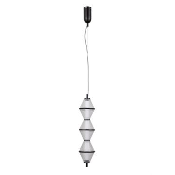 Lampa wisząca Fuente PND-34395-3V-BK 3000K 3x15W/LED 1108lm IP20 od Italux