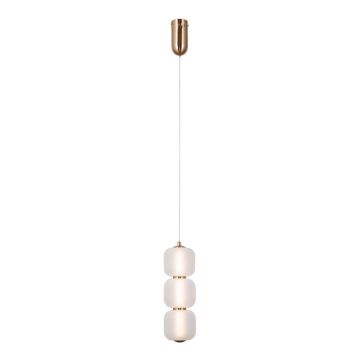 Lampa wisząca Ganti PND-34362-3V-HBR-OPAL 3000K 1x8W/LED 865lm IP20 od Italux