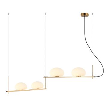 Lampa wisząca Kernio PND-357784-BRO+W 4x25W/G9 IP20 od Italux