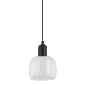 Lampa wisząca Lamezia PND-67594-1-BK+CL 1x40W/E27 IP20 od Italux