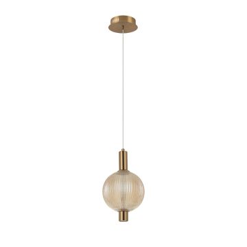 Lampa wisząca Lenti PND-83631-1-AB-AMB 3000K 1x7W/LED 553lm IP20 od Italux