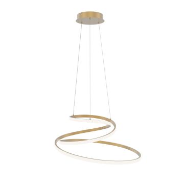 Lampa wisząca Lorila PND-2168-M-GD 3000K|4000K|6000K 1x60W/LED 3300lm IP20 od Italux