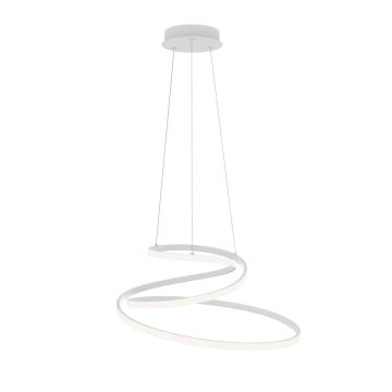 Lampa wisząca Lorila PND-2168-M-WH 3000K|4000K|6000K 1x60W/LED 3300lm IP20 od Italux