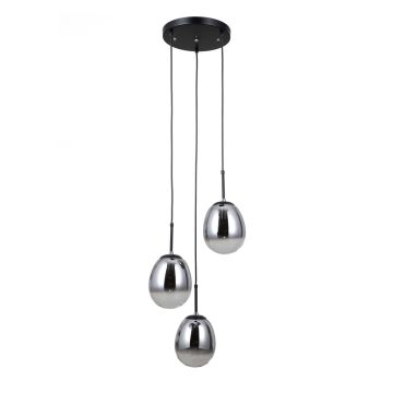 Lampa wisząca Meolo PND-40825-3-BK 3x40W/E14 IP20 od Italux