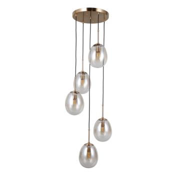 Lampa wisząca Meolo PND-40825-5-GD 5x40W/E14 IP20 od Italux