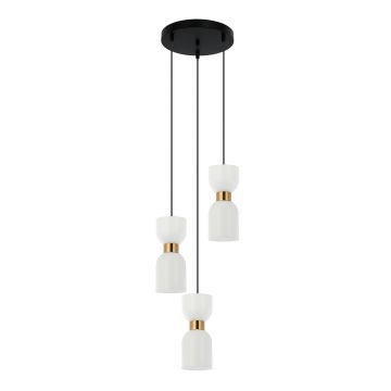 Lampa wisząca Monza PND-57602-3-BK+BRO 3x40W/E27 IP20 od Italux