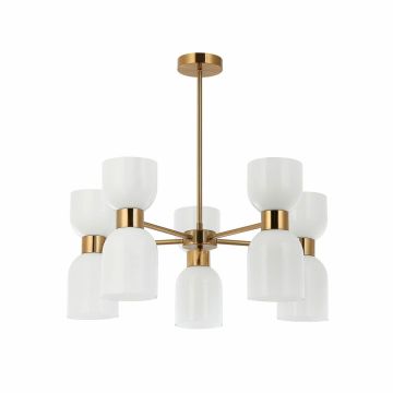 Żyrandol Monza PND-57602-5-BRO 10x40W/E27 IP20 od Italux