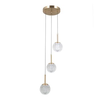 Lampa wisząca Padri PND-40827-3-HBR-CL 3x5W/G9 IP20 od Italux