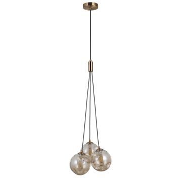 Lampa wisząca Perlos PND-54456-3-HB-AMB 3x5W/G9 IP20 od Italux