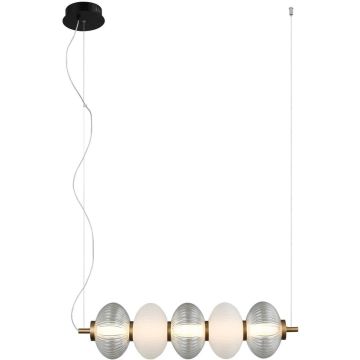 Lampa wisząca Testa PND-84938-4-BK 3000K 1x19W/LED 1200lm IP20 od Italux