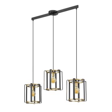 Lampa wisząca Primero PND-44003-3-BK-GD 8x5W/E14 IP20 od Italux