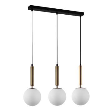Lampa wisząca Ravena PND-2324-3L GD+OPA 3x10W/E27 IP20 od Italux