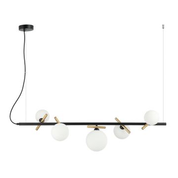 Lampa wisząca Reverso PND-5622-5-BK-W 4x25W/G9 IP20 od Italux