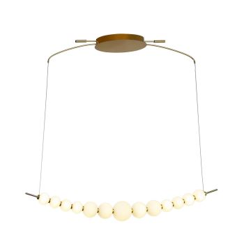 Lampa wisząca Ronza PND-36472-37W-3K-GD 3000K 1x37W/LED 3100lm IP20 od Italux