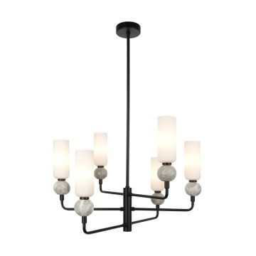 Lampa sufitowa Santos PND-95331-6-BK 6x40W/G9 IP20 od Italux