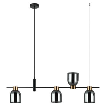 Lampa wisząca Servio PND-66892-4-BK-SG 3x40W/E14 IP20 od Italux