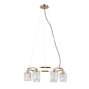 Lampa wisząca Simona PND-40814-6-HBR 6x40W/E14 IP20 od Italux