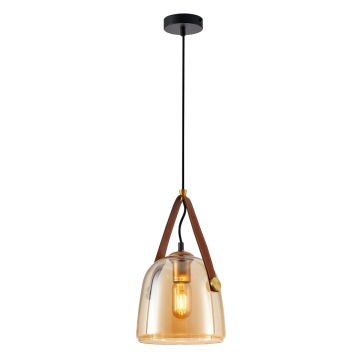 Lampa wisząca Solta PND-24342-1-BK-AMB 1x40W/E27 IP20 od Italux