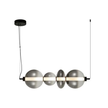 Lampa wisząca Sonte PND-24352-36W-BK-SG 3000K 1x36W/LED 4425lm IP20 od Italux