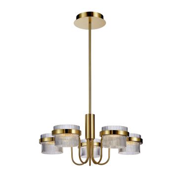 Żyrandol Tiara PND-77362-5-40W-GD 3000K 5x40W/LED 4405lm IP20 od Italux