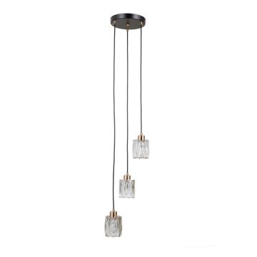 Lampa wisząca Torno PND-40813-3R-BK-HBR 3x40W/E14 IP20 od Italux
