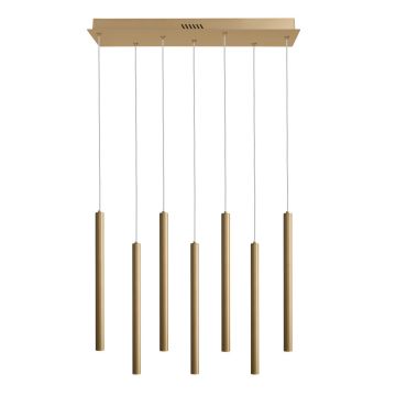 Lampa wisząca Valdes PND-22302-7-GD 3000K|4000K|6000K 7x35W/LED 1300lm IP20 od Italux