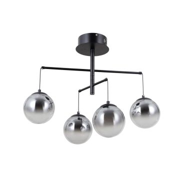 Lampa wisząca Velada PND-34381-4-BK 3000K 4x20W/LED 1810lm IP20 od Italux