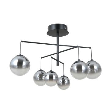 Lampa wisząca Velada PND-34381-6-BK 3000K 6x30W/LED 2010lm IP20 od Italux