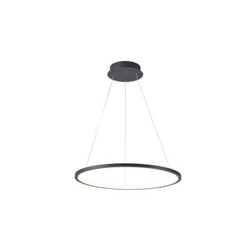 Lampa wisząca Vinola PND-56135B-040RPC-BK-3KS4K 3000K|4000K 1x24W/LED 1920lm IP20 od Italux