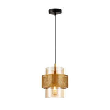 Lampa wisząca Vinoti PND-22132-1S-GD-AMB 1x40W/E27 IP20 od Italux