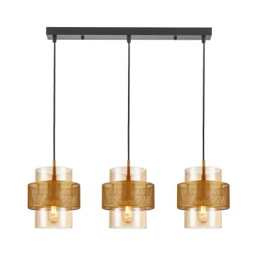 Lampa wisząca Vinoti PND-22132-3S-GD-AMB 3x40W/E27 IP20 od Italux