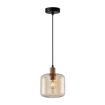 Lampa wisząca Zona PND-29257A-1-BRO-AMB 1x40W/E27 IP20 od Italux