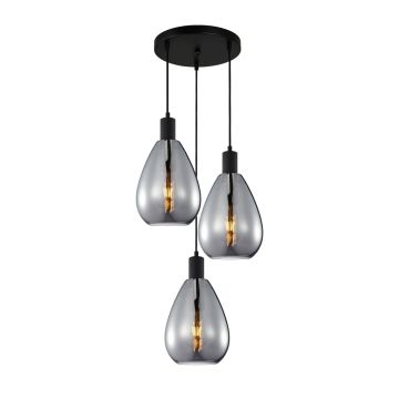 Lampa wisząca Zulo PND-27812-3A-BK-SG 3x40W/E27 IP20 od Italux