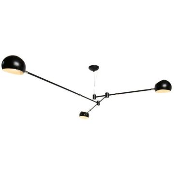 Lampa sufitowa ASTRONOMY ST-5335B-3 BLACK 3x60W/E14 IP20 od Step Into Design